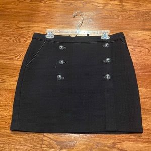 WHBM black skirt, size 10